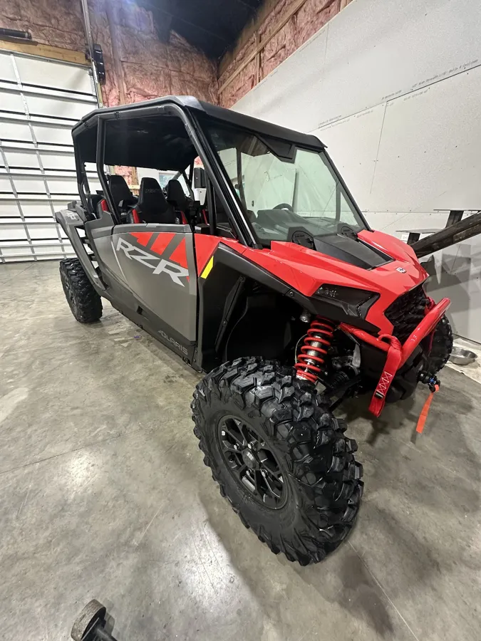 Polaris RZR side-by-side detailed and ready for pickup
