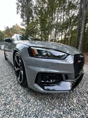 Audi RS5 front three quarter, ceramic coated